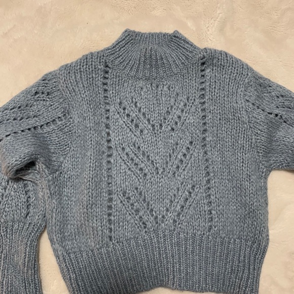 Zara Blue Sweater - Picture 2 of 2